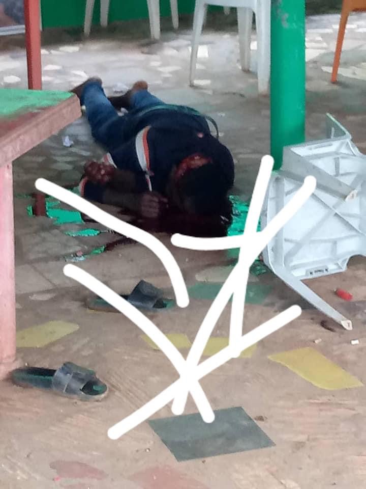 Man Gruesomely Murdered By Cultist In Asaba (Photos) 1 Man Gruesomely Murdered By Cultist In Asaba (Photos)