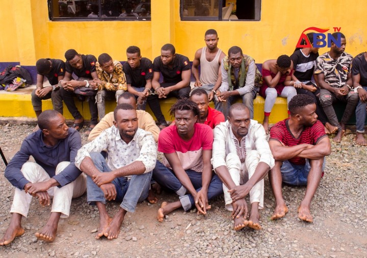 Police Parade 17 Cultists, Female & Male Robbers, Assassins (Photos/video) 1 Police Parade 17 Cultists, Female & Male Robbers, Assassins