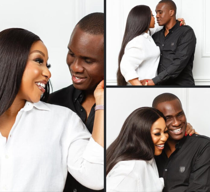 Actress Rita Dominic Officially Declares Engagement With Fiancé, Fidelis Anosike