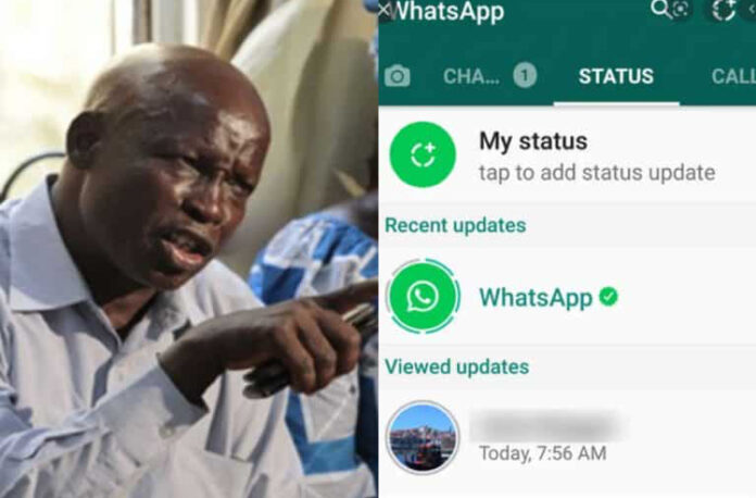 Angry Nigerian Father Threatens Own Daughter For Blocking Him On Her WhatsApp Status