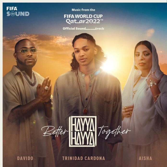Singer Davido Features On Official Soundtrack For The Qatar 2022 World Cup