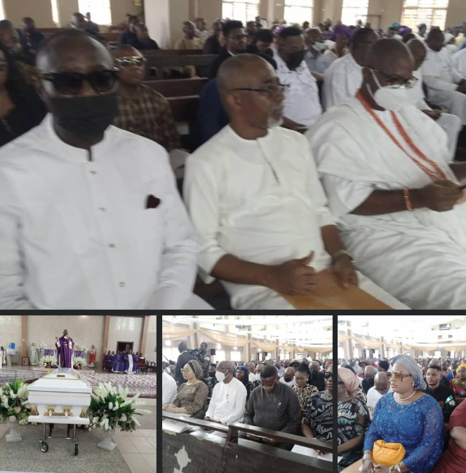 Gov. Uzodimma, ihedioha, Ohakim, others attends Late Nzeribe’s funeral event