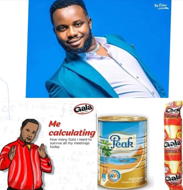 Comic Actor, Sabinus Sues Peak Milk, Gala Sausage Roll For 1.1 Billion For Trademark Infringement