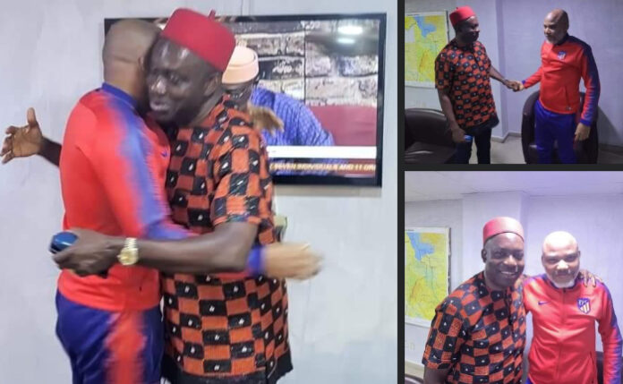 Anambra State Gov. Charles Soludo Visits Nnamdi Kanu, IPOB Leader