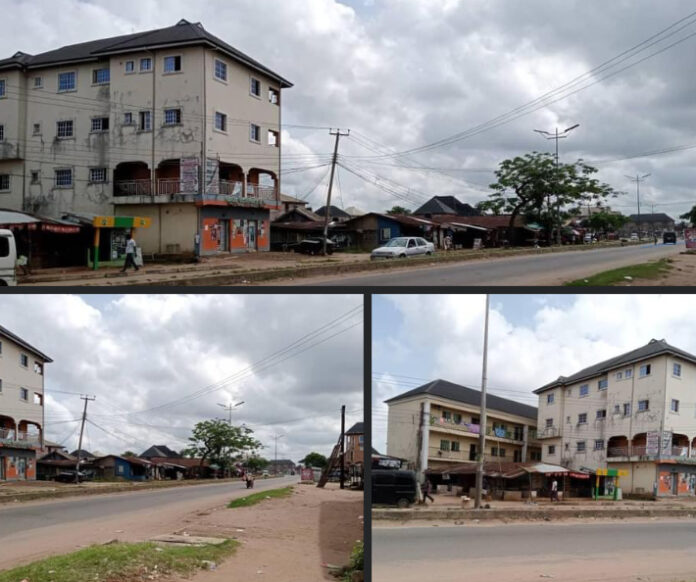 Owerri, Imo State Deserted As Residents Observ IPOB Sit-at-home Order