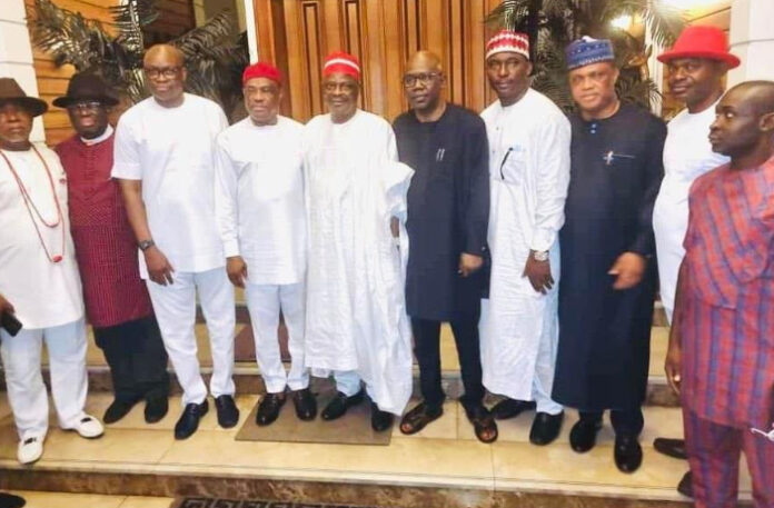 Rabiu Kwankwaso, Ekiti Former Governor, Fayose, Others Visit Wike In Port Harcourt