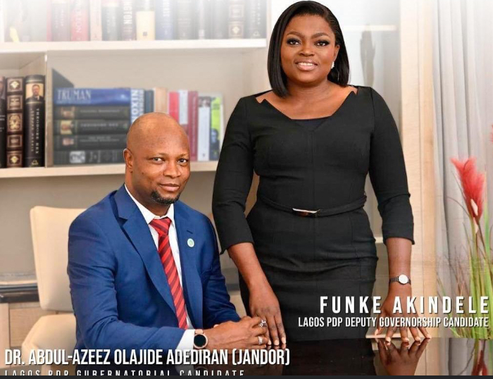 “Lagos for Lagos, JandorFunke” – Actress Funke Akindele boasts hours after confirming her candidature