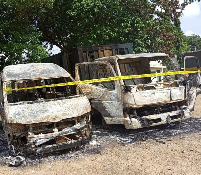 Kuje Prison Attackers Burn Vehicles, Destroy Walls, Free Boko haram Members And Others