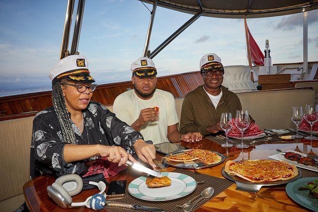 Billionaire Otedola Shares Photos From Luxury Yacht As He Celebrates 60th Birthday