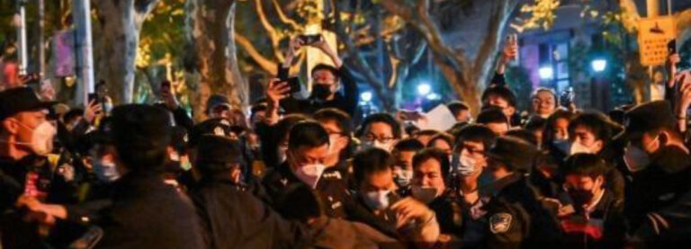 Citizens Stage Protests In China As Anger Mounts Over Zero-Covid Policy