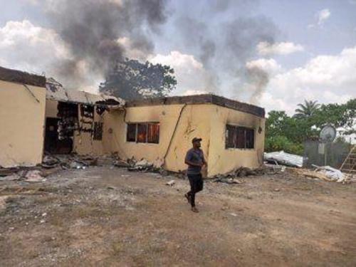 340 Ballot Boxes, 130 Voting Cubicles, Others All Burnt As Fire Guts INEC Office In Ebonyi State