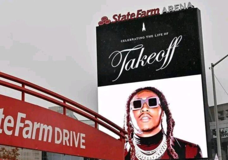 Drake, Cardi B, Fans, Others Attend Memorial Service Of American Rapper, Takeoff
