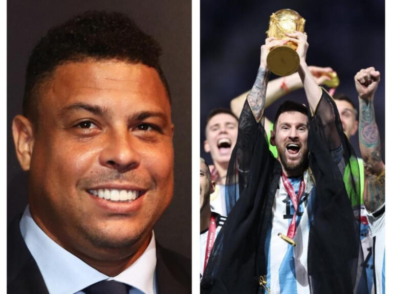 Qatar 2022: Ronaldo Congratulates Lionel Messi After World Cup Victory