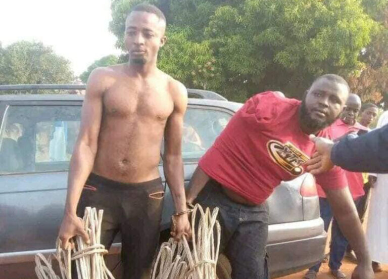 Men Who Stole Community Power Cables to Buy Xmas Dress for Girlfriend Arrested (Photos)
