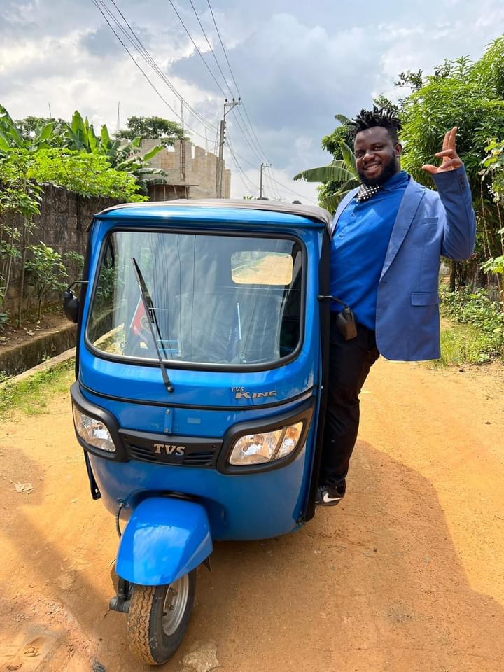 Content Creator, Sabinus Aka MrFunny Acquires ‘New Whip’[Photos]