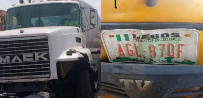 Two Dies, Other Injures As Truck Collides With Tricycles In Lagos State