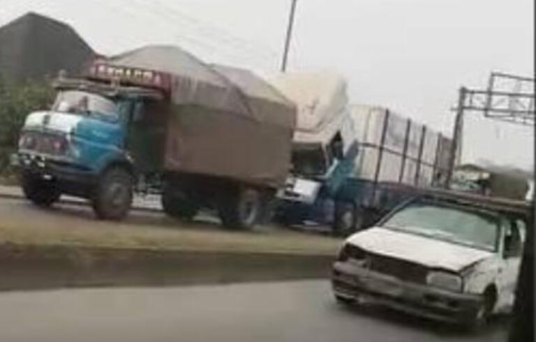 Trucks Conveying Election Materials In Cross Rivers’ State Breaks Down