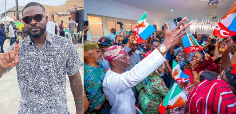 Gov poll: You were never re-elected governor; you selected yourself – singer Falz tells Sanwo-Olu