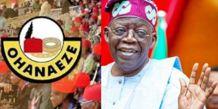 May 29: No Force Will Stop Tinubu’s swearing-in – Ohanaeze Faction