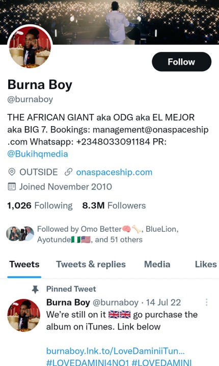 Twitter Boss, Musk Removes Davido, Wizkid, Burna Boy, Other’s Blue Tick Twitter Verification (Photo)