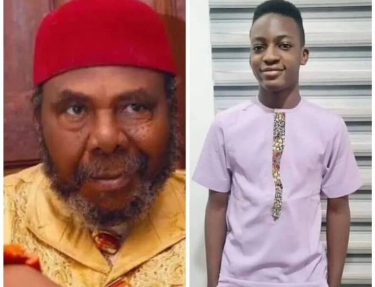 “He was so accomplished” – Veteran actor, Pete Edochie, mourns his grandson, Karl