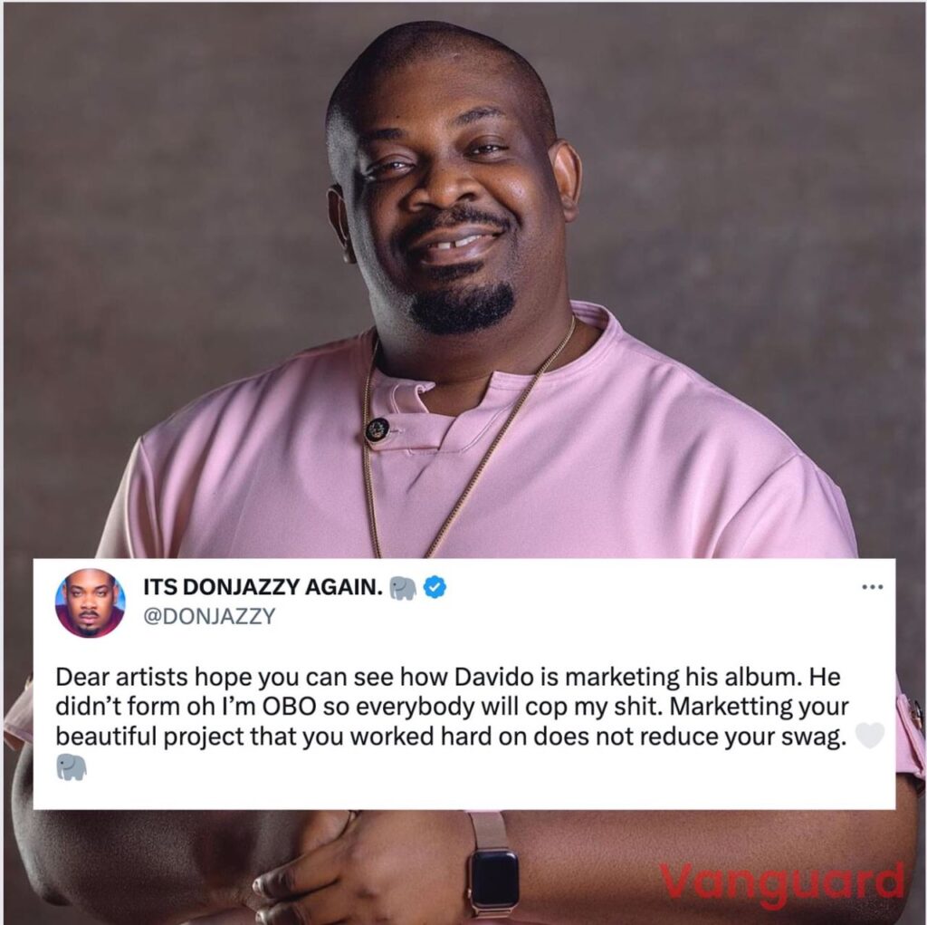 'Timeless’: Market Your Project Like Davido – Don Jazzy Advises Colleague In Music Industry 3 'Timeless’: Market Your Project Like Davido – Don Jazzy Advises Colleague In Music Industry