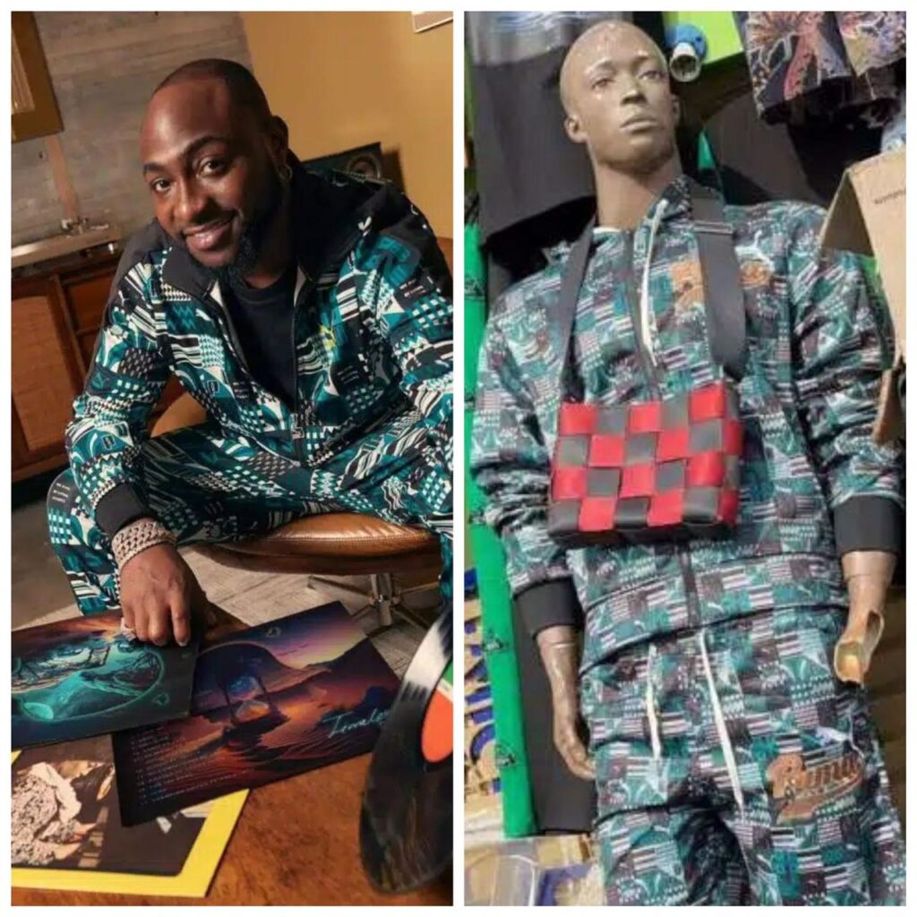 Pirated Outfit From Singer Davido’s Collaboration Surfaces Online Few Days After Official Release