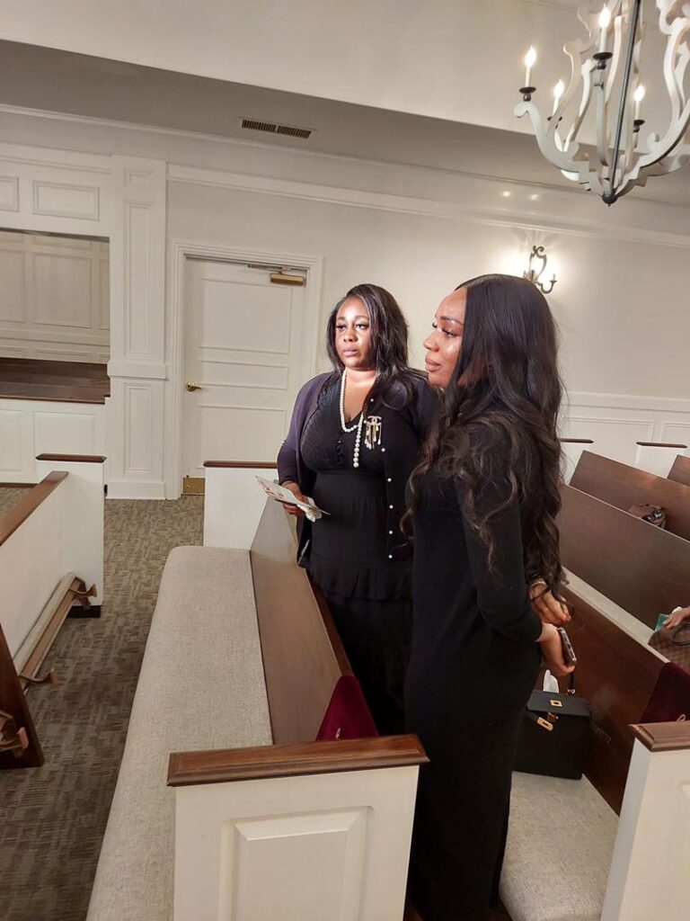 Senator Orji Kalu Holds Open Casket Viewing For Late Wife In United States (Photos)