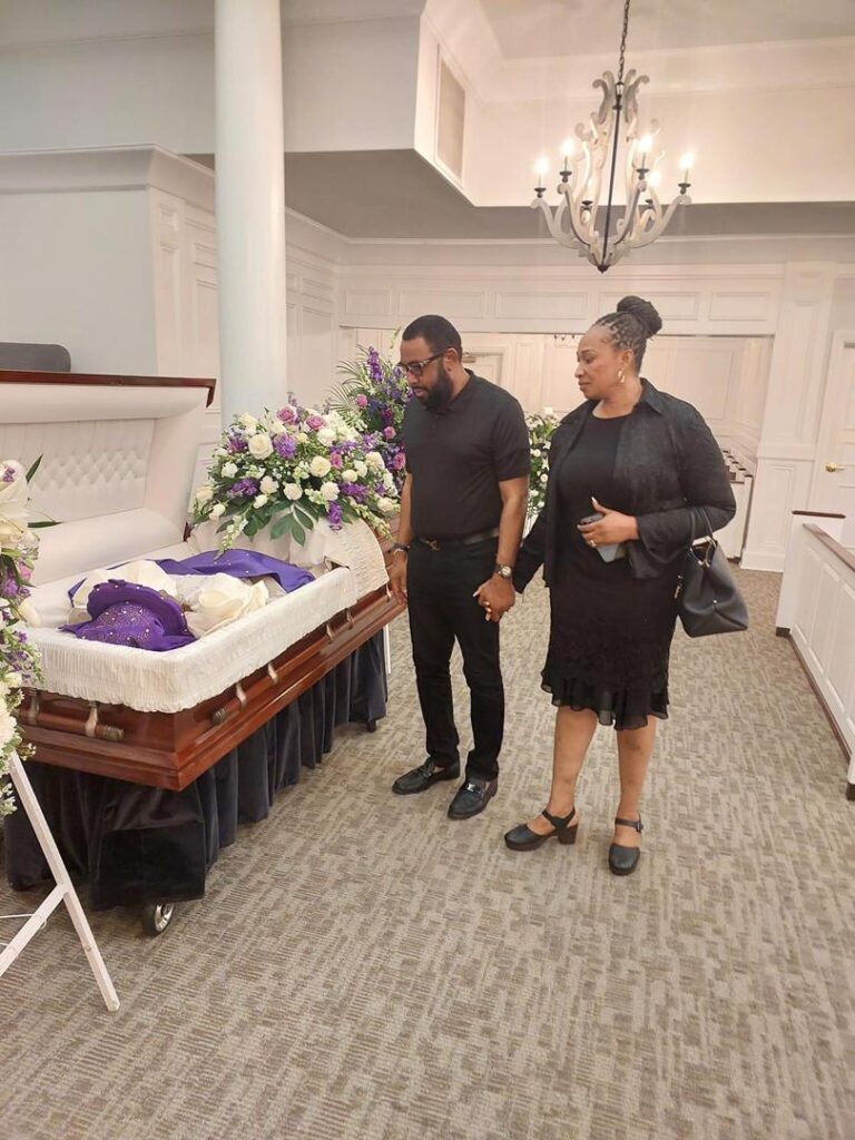 Senator Orji Kalu Holds Open Casket Viewing For Late Wife In United States (Photos)