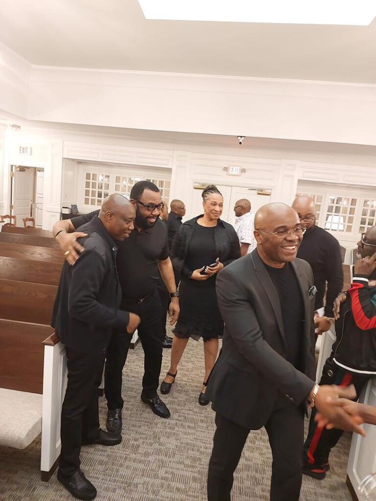 Senator Orji Kalu Holds Open Casket Viewing For Late Wife In United States (Photos)