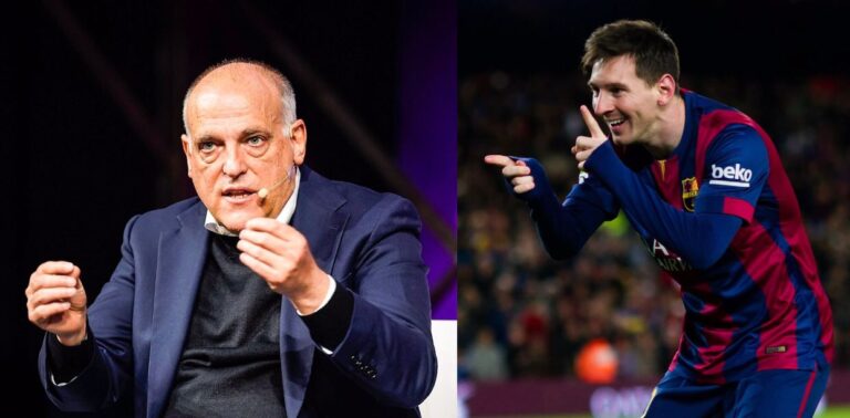 La Liga President, Javier Tebas Speaks On Messi’s Possible Return To Barcelona
