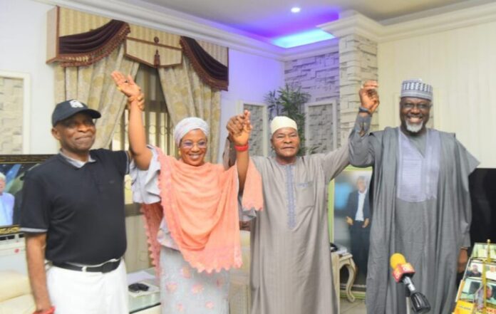 KOGI: Dino Melaye Unveils Habeebat Deen As Female Deputy Governorship Candidate