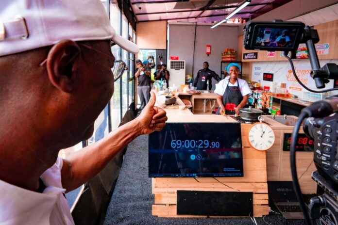 VIDEO: Chef Hilda Baci Receives Honorable Visit From Governor Sanwo-Olu Amidst Guinness World Record Challenge