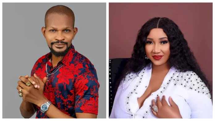 God does not Fight the Battles of those who Follow other women's husband - Actor Uche Maduagwu drags Judy Austin (video)