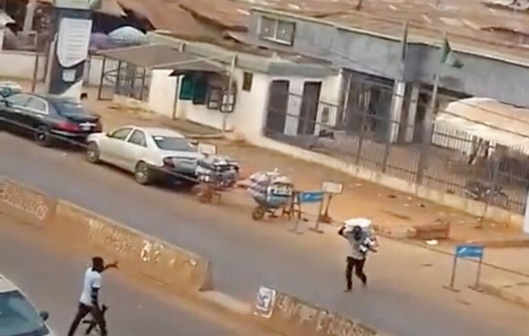 Armed Robbers Cart away Bags Filled with Dollars in Abeokuta
