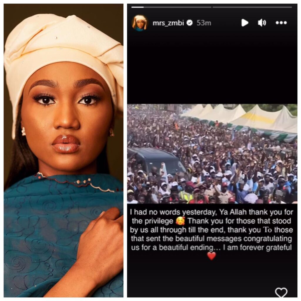 Thanks For Congratulating Us For A Beautiful Ending, Former President, Buhari’s Daughter Applaud Supporters