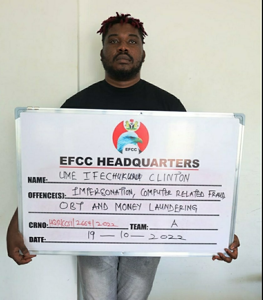Court jails fake EFCC operative for defrauding Belgian woman of €45,000 1 Court jails fake EFCC operative for defrauding Belgian woman of €45,000