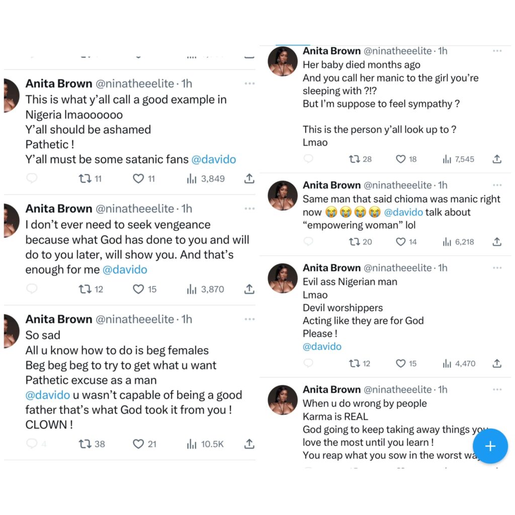 Would You Have Married If Your Child Didn’t D!e - Anita Brown Gets Personal With Davido