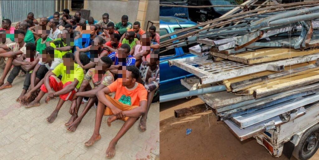 Police Nabs 57 Opportunistic For Looting Property In Kano State