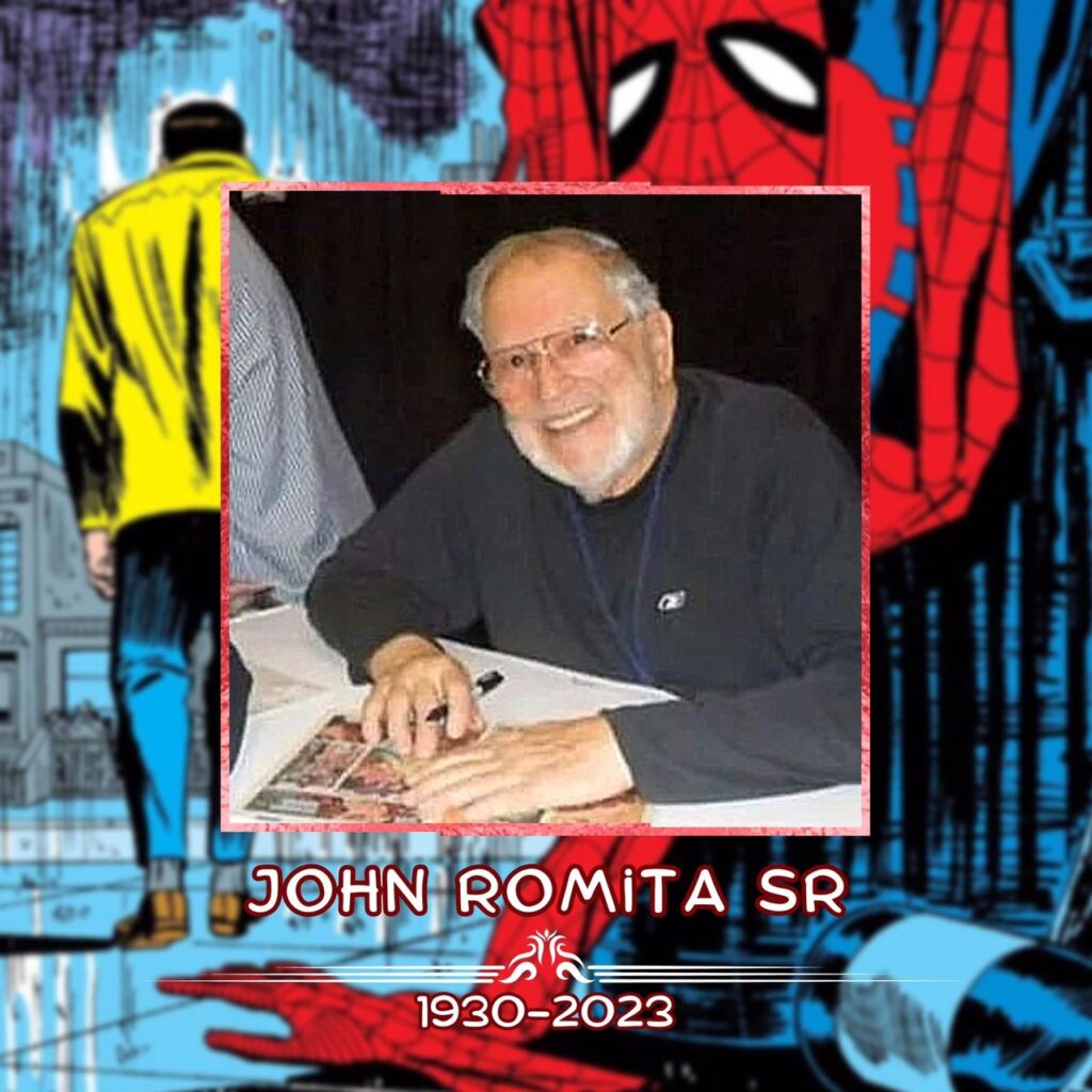 Son Mourns As Legendary Marvel Comics, John Romita, Di£s At 93