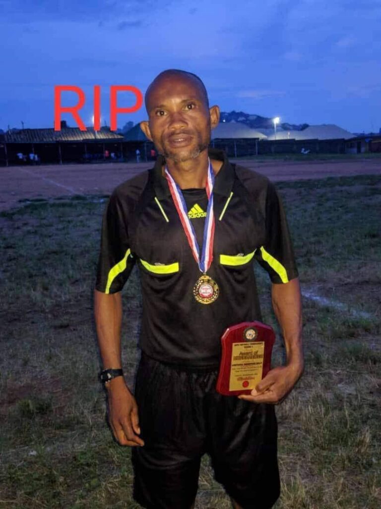 Referee Di£s Amid Match After Being Struck By Lightning In Niger State 1 Referee Di£s Amid Match After Being Struck By Lightning In Niger State