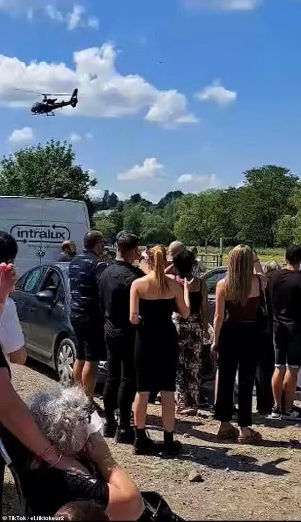 Man Fakes D£ath, Turns Up At His Own Funeral In Helicopter To Teach His Family A Lesson