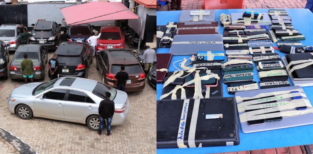 EFCC Nabs 49 Suspected Internet Fraudsters In Ekiti, Oyo States 1 EFCC Nabs 49 Suspected Internet Fraudsters In Ekiti, Oyo States