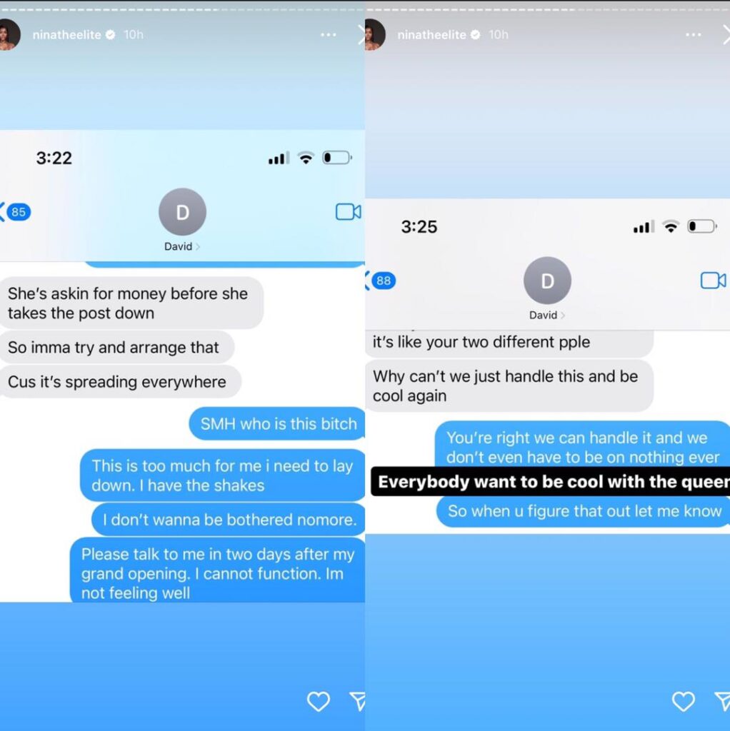 Davido Reportedly Impregnates Side Chick After Having Hot S3x With Her (Sreenshots)