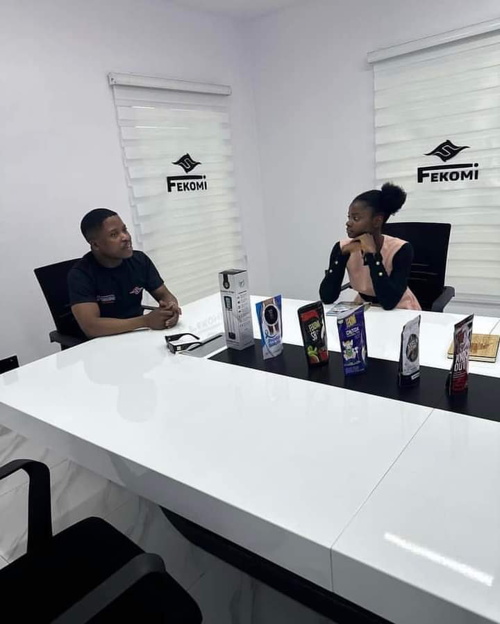 Chef Dammy Strikes Lucrative Endorsement Deal Worth 1 Million Naira With Fekomi Herbals (Photos)
