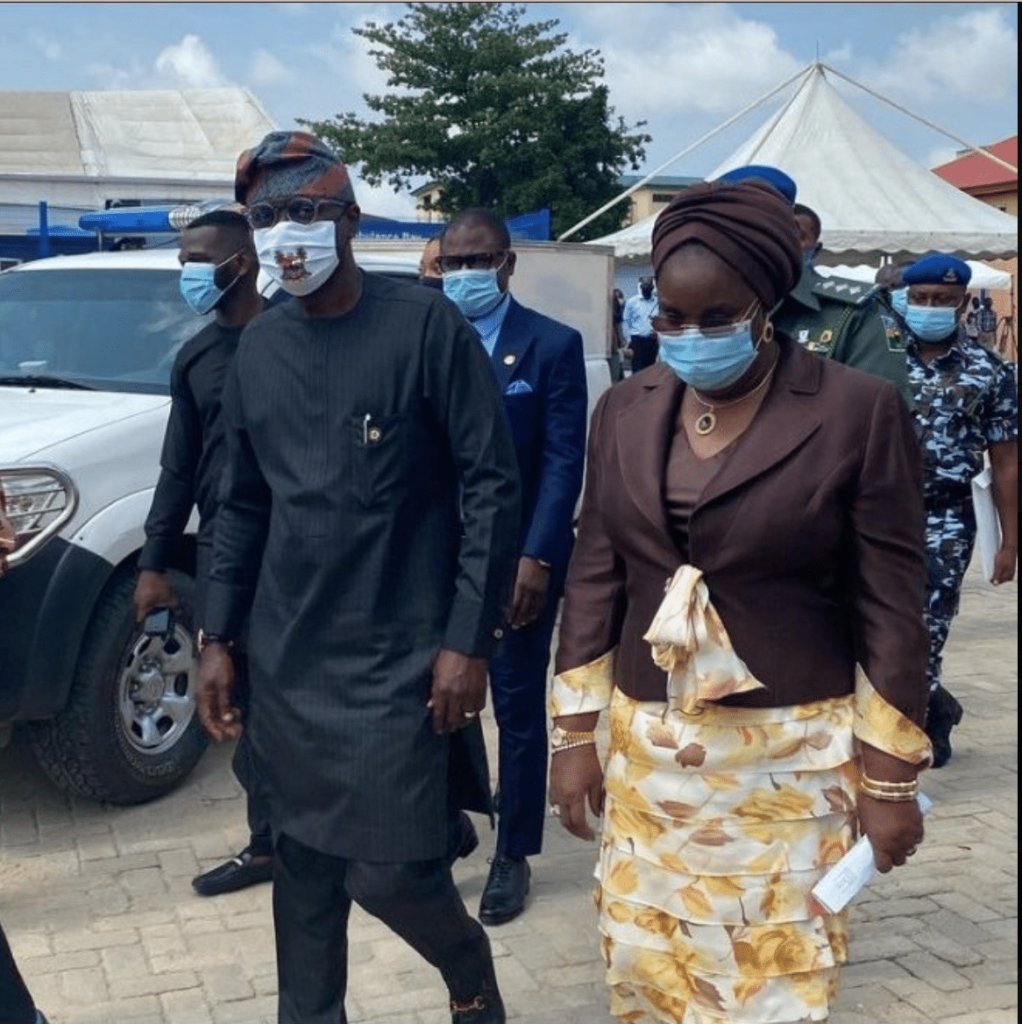 Photos Of Sanwo-Olu And Owner Of Private Funeral Company Allegedly Hiding 103 Slain #EndSars Protesters Emerge 1 Photos Of Sanwo-Olu And Owner Of Private Funeral Company Allegedly Hiding 103 Slain #EndSars Protesters Emerge