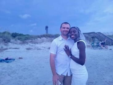 Chibok Schoolgirl who escaped Bokoharam invasion in 2014 got engaged to her US lover