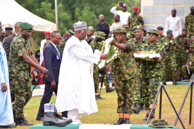PHOTOS: Burial of Slain Soldiers in Abuja