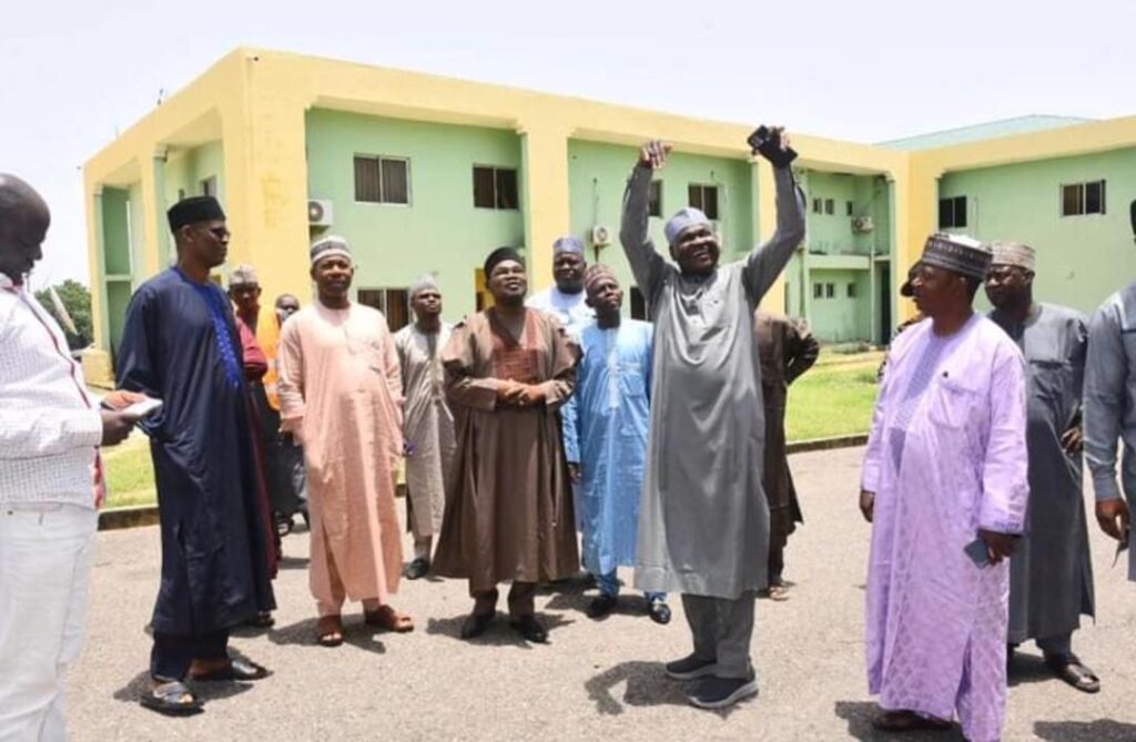 Gombe Govt Officials Assess DSS Office Destroyed By Rainstorm (Photos) 4 Gombe Govt Officials Assess DSS Office Destroyed By Rainstorm (Photos)
