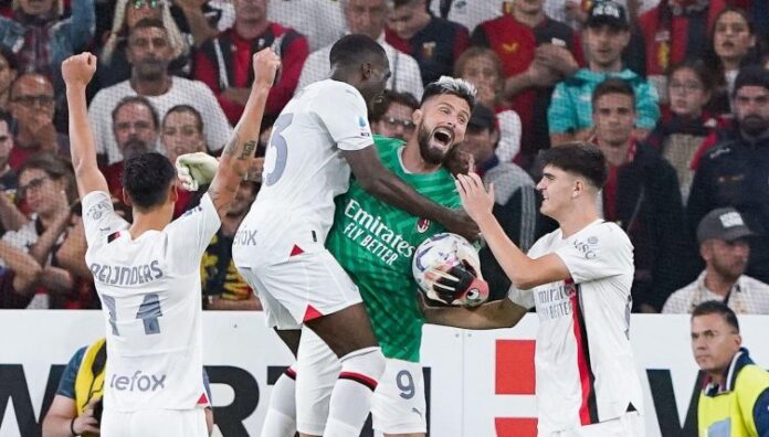 AC Milan Register Olivier Giroud As Goalkeeper After Save Against Genoa